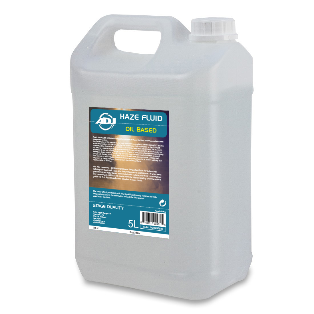 adj haze fluid oil based 5l